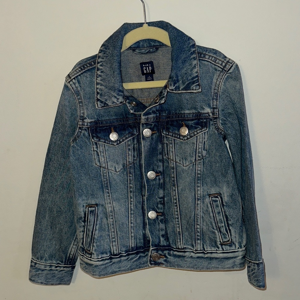 GAP Classic Blue Denim Jacket 5T NWT